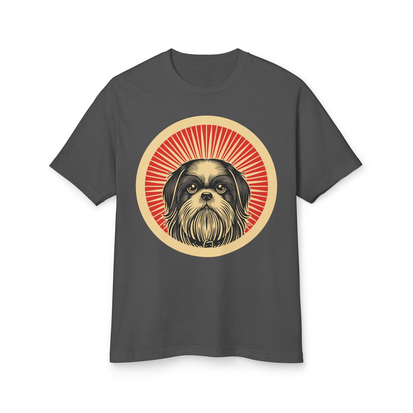 Shih Tzu Heavyweight Cotton T-Shirt for Adults