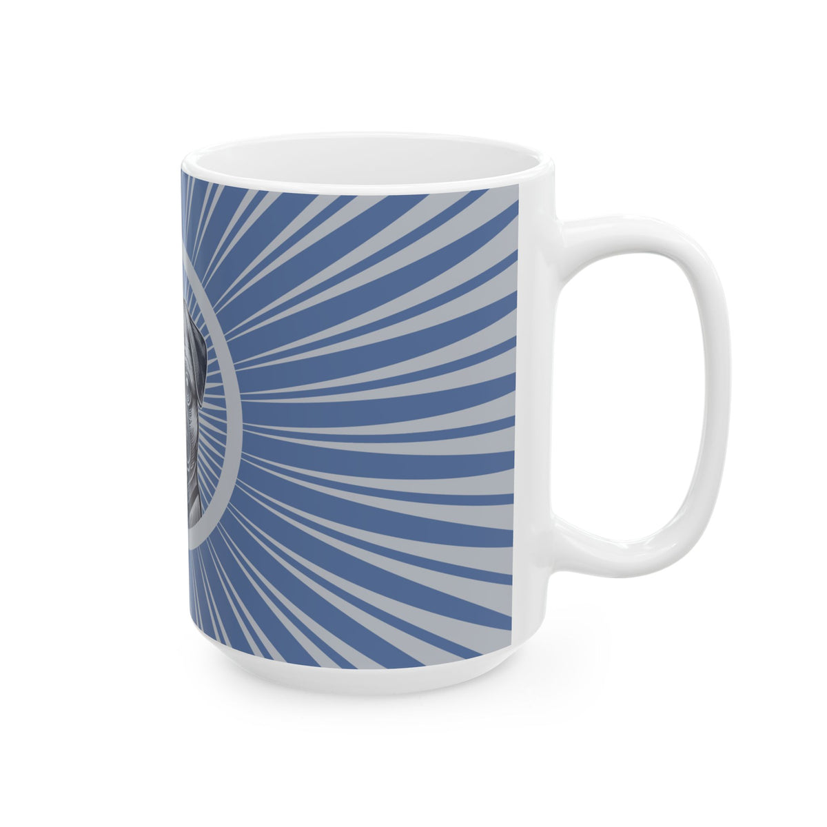 Pug Ceramic Mug — view 7