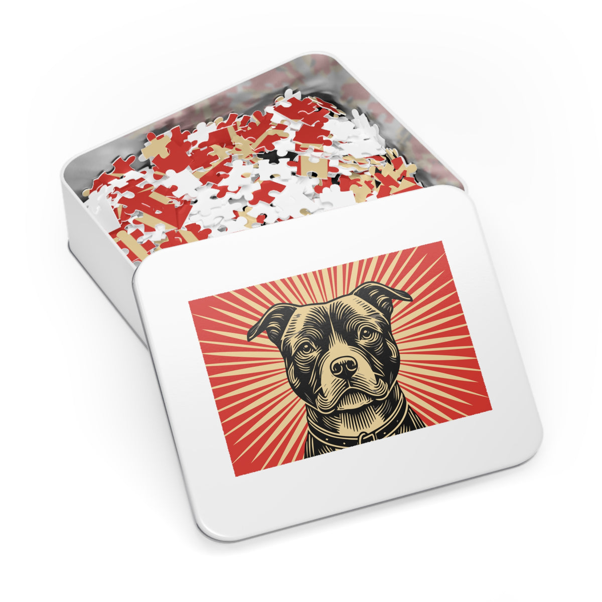 American Staffordshire Terrier Jigsaw Puzzle — view 5