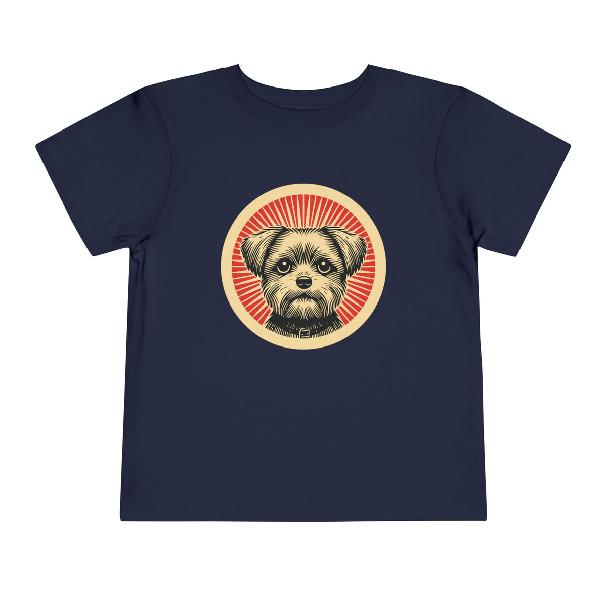 Shorkie Toddler Tee — Navy