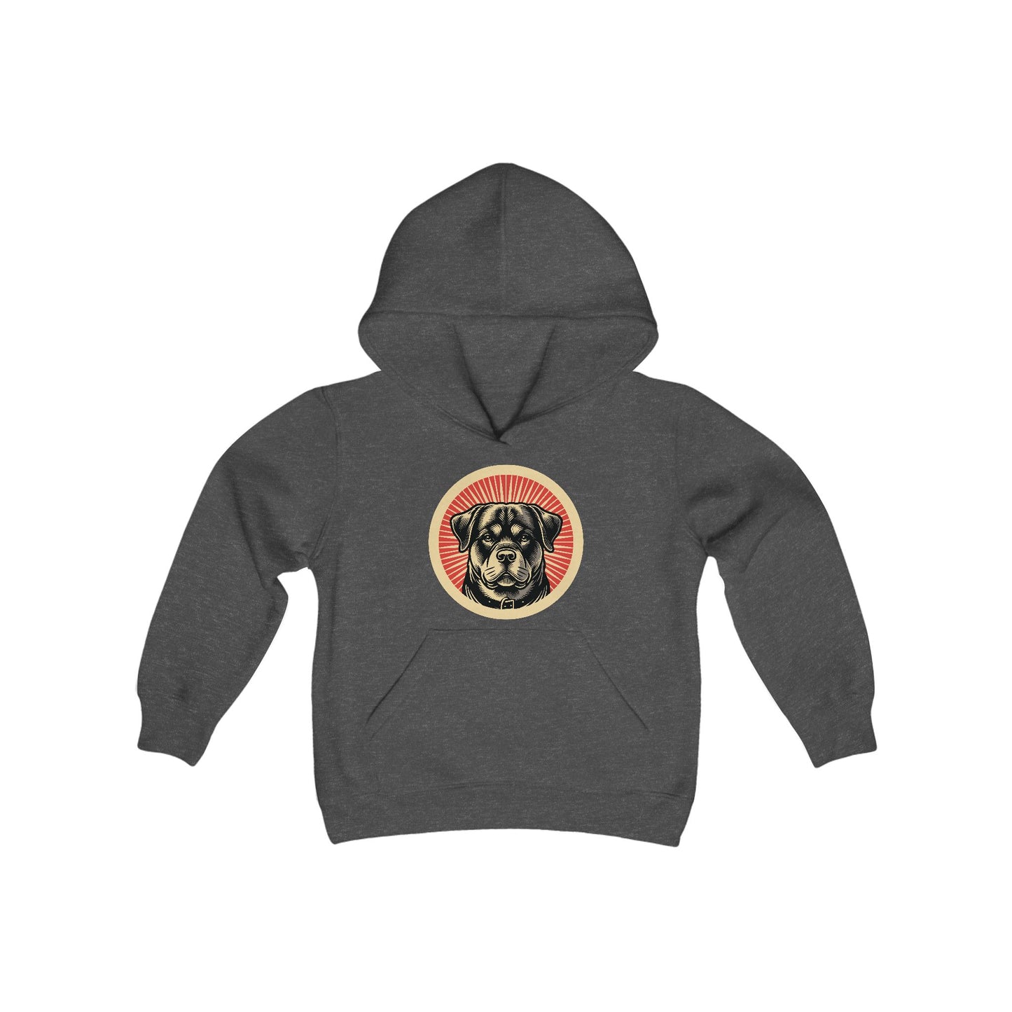 Rottweiler Heavy Hoodie for Kids