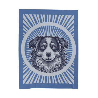 Border Collie Blanket