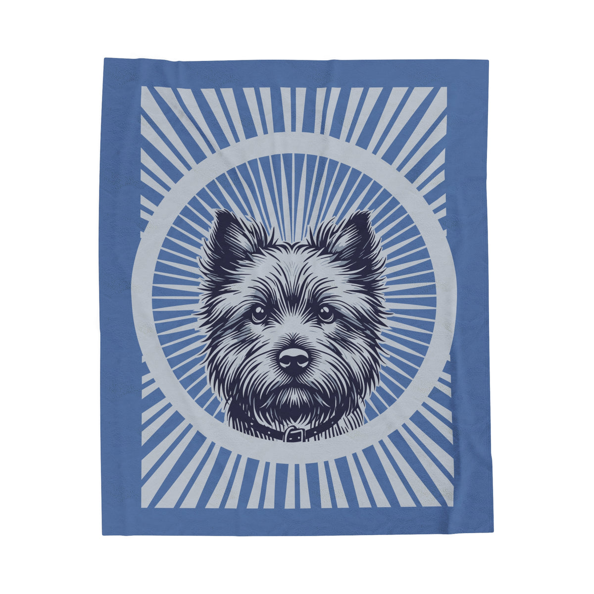Cairn Terrier Blanket — 50" × 60"