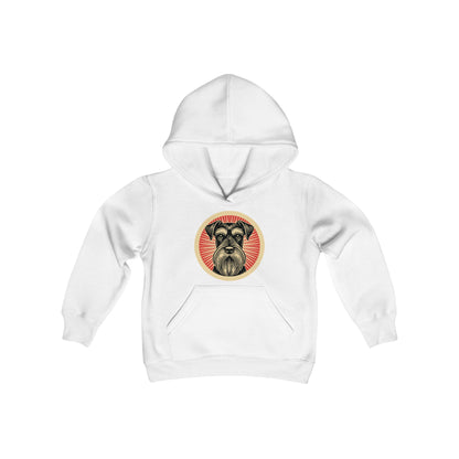 Standard Schnauzer Heavy Hoodie for Kids