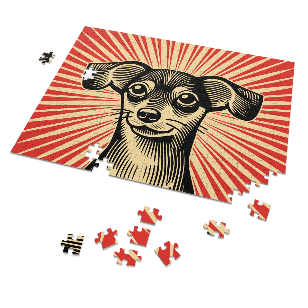 Chiweenie Jigsaw Puzzle — view 2
