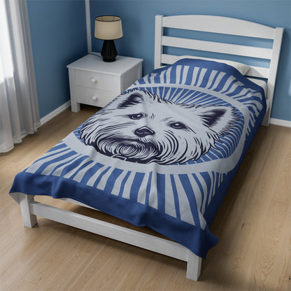 West Highland White Terrier Blanket
