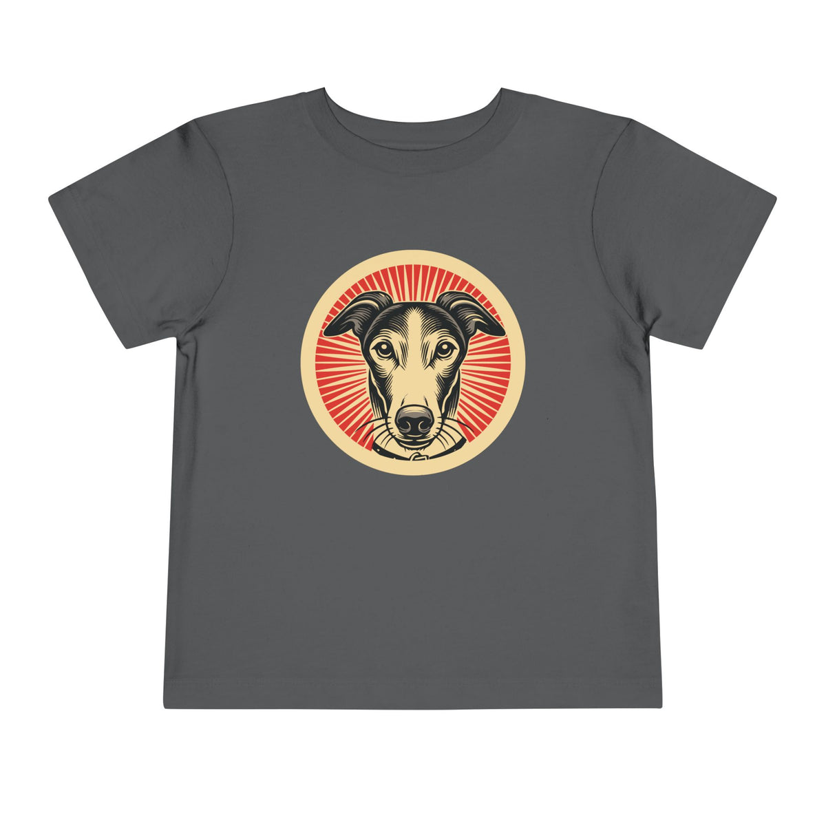 Greyhound Toddler Tee — Asphalt