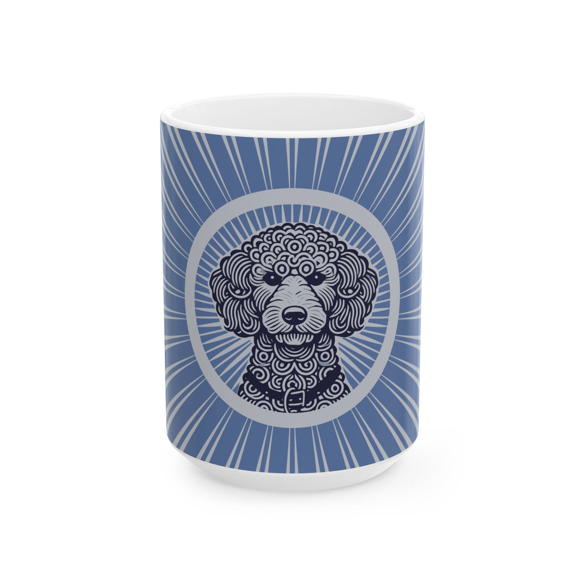 Doodle Ceramic Mug — 15oz