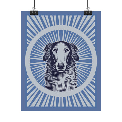 Borzoi Art Print