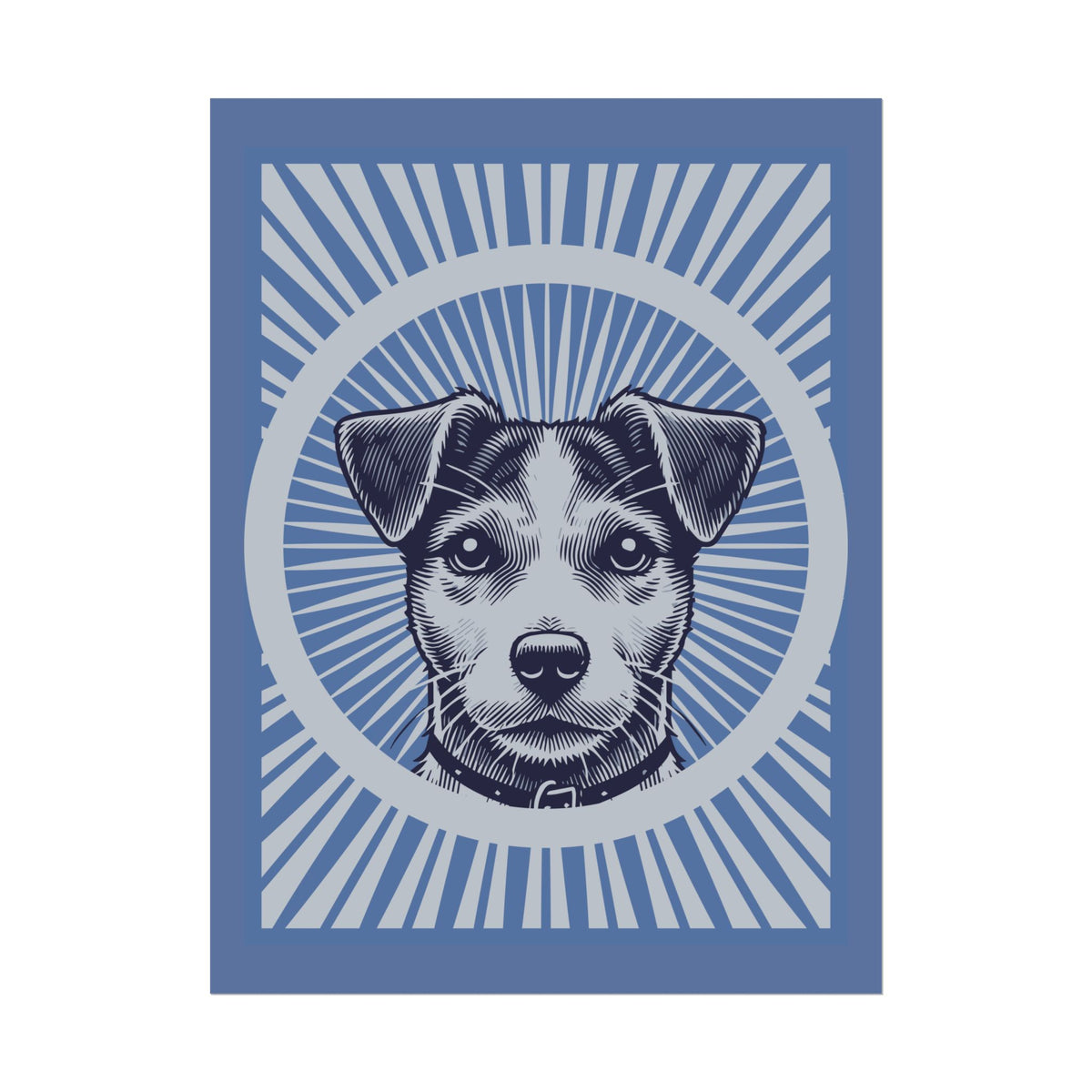 Jack Russell Terrier Art Print — 18″ x 24″ (Vertical)