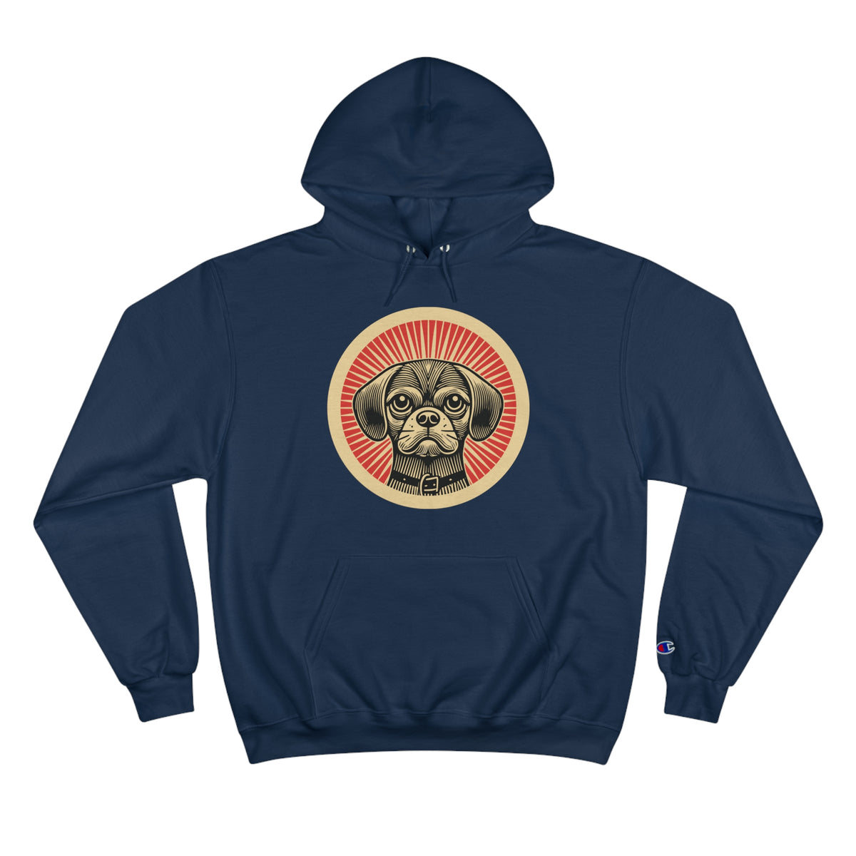Puggle Champion Hoodie — Navy