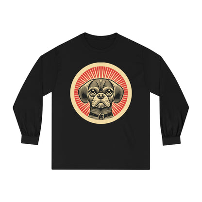 Puggle Long Sleeve Tee for Adults