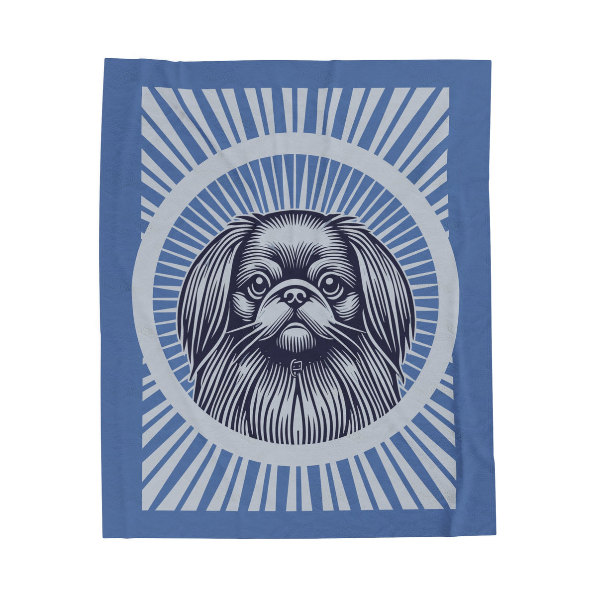 Pekingese Blanket — 50" × 60"