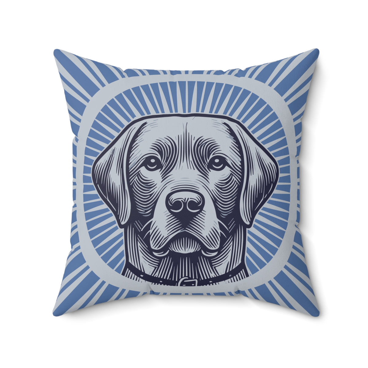 Labrador Retriever Pillow — 20" × 20"