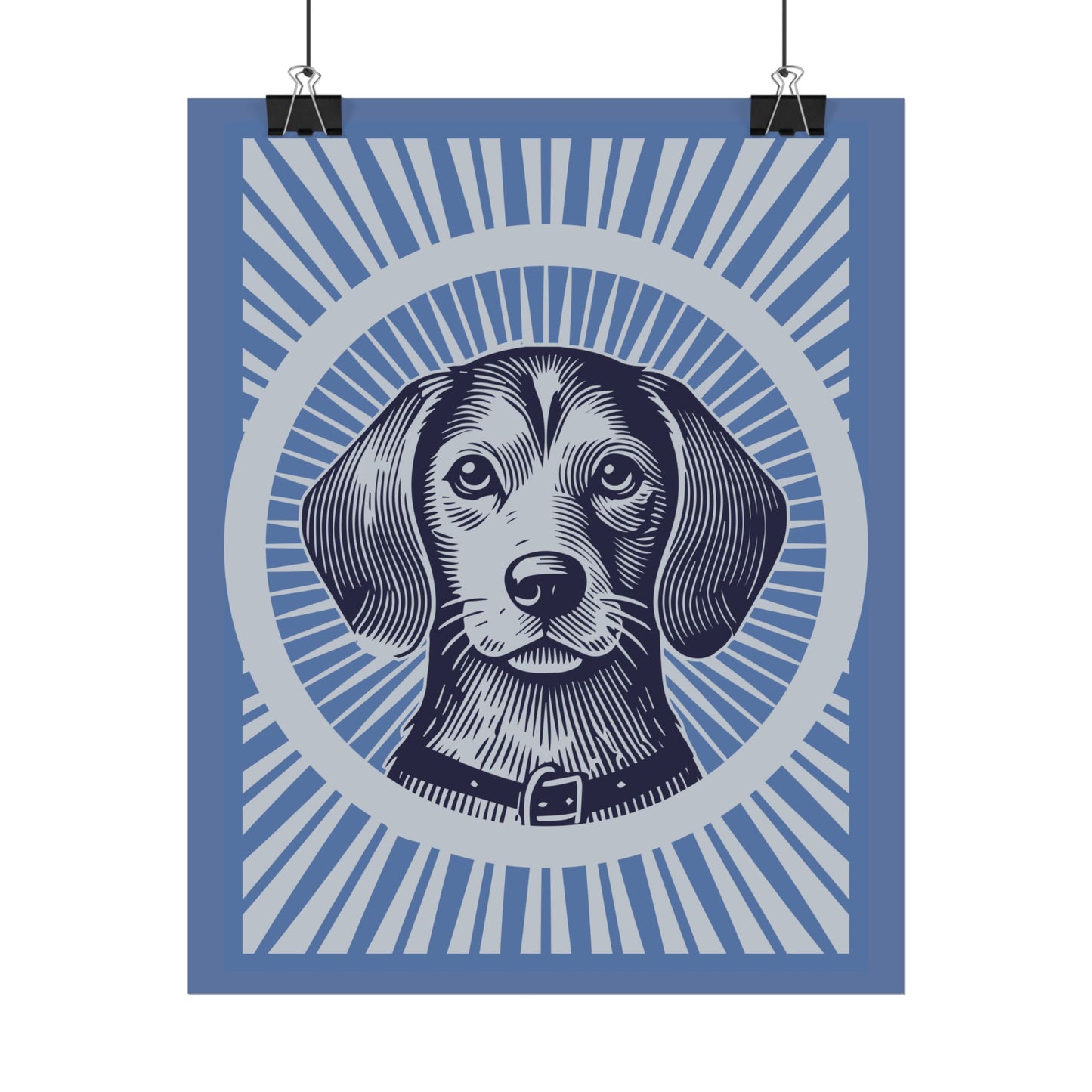 Beaglier Art Print