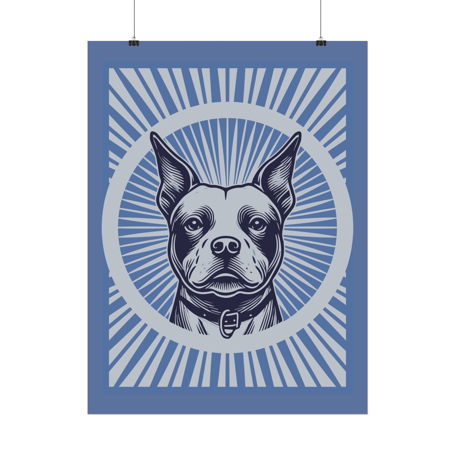 Staffordshire Bull Terrier Art Print