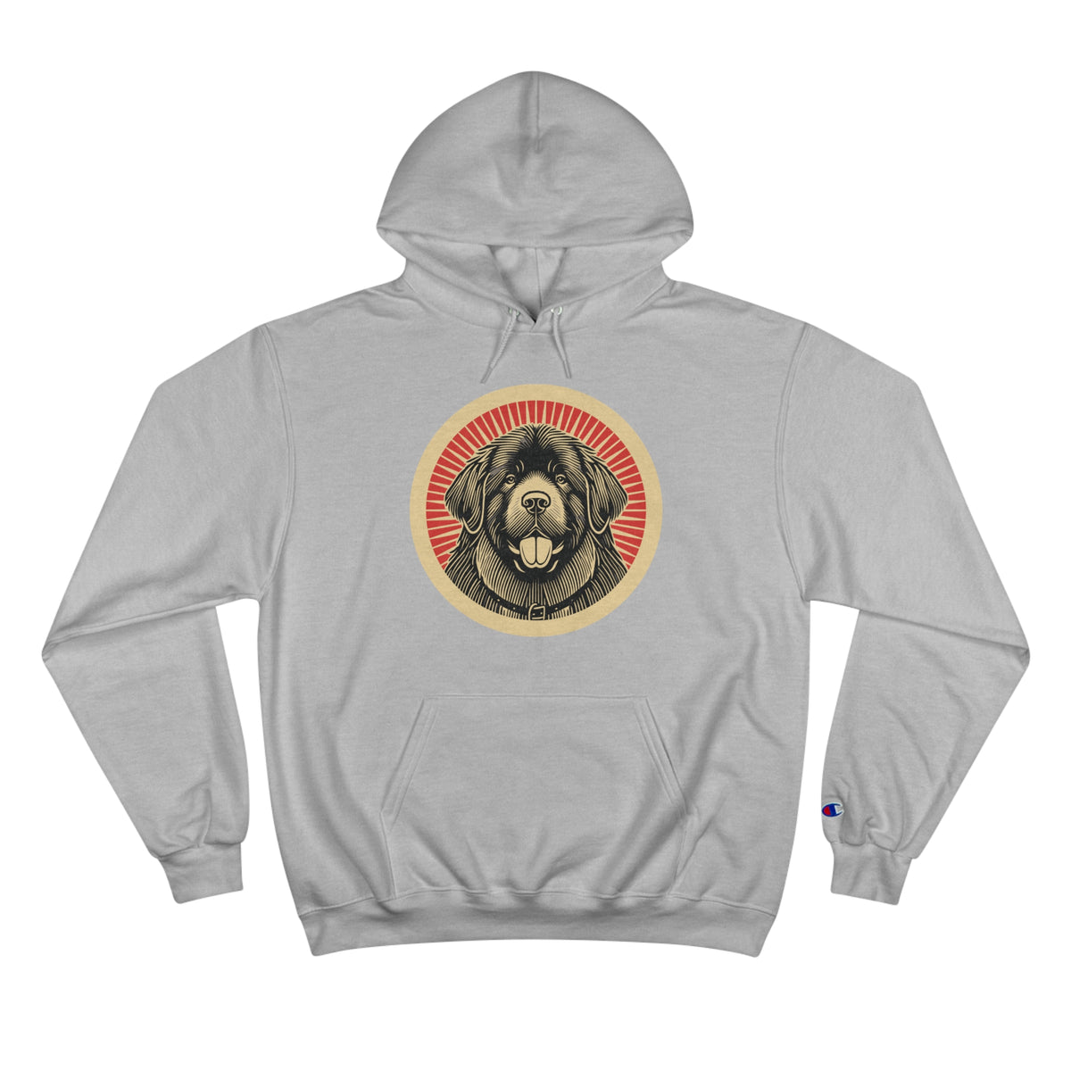 Newfoundland Champion Hoodie — Light Steel