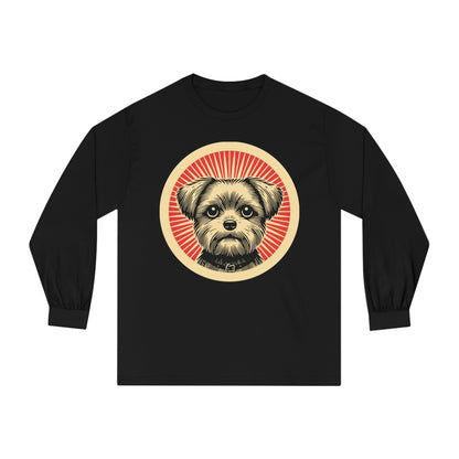 Shorkie Long Sleeve Tee for Adults