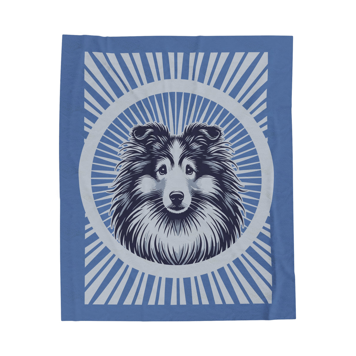 Shetland Sheepdog Blanket — 50" × 60"