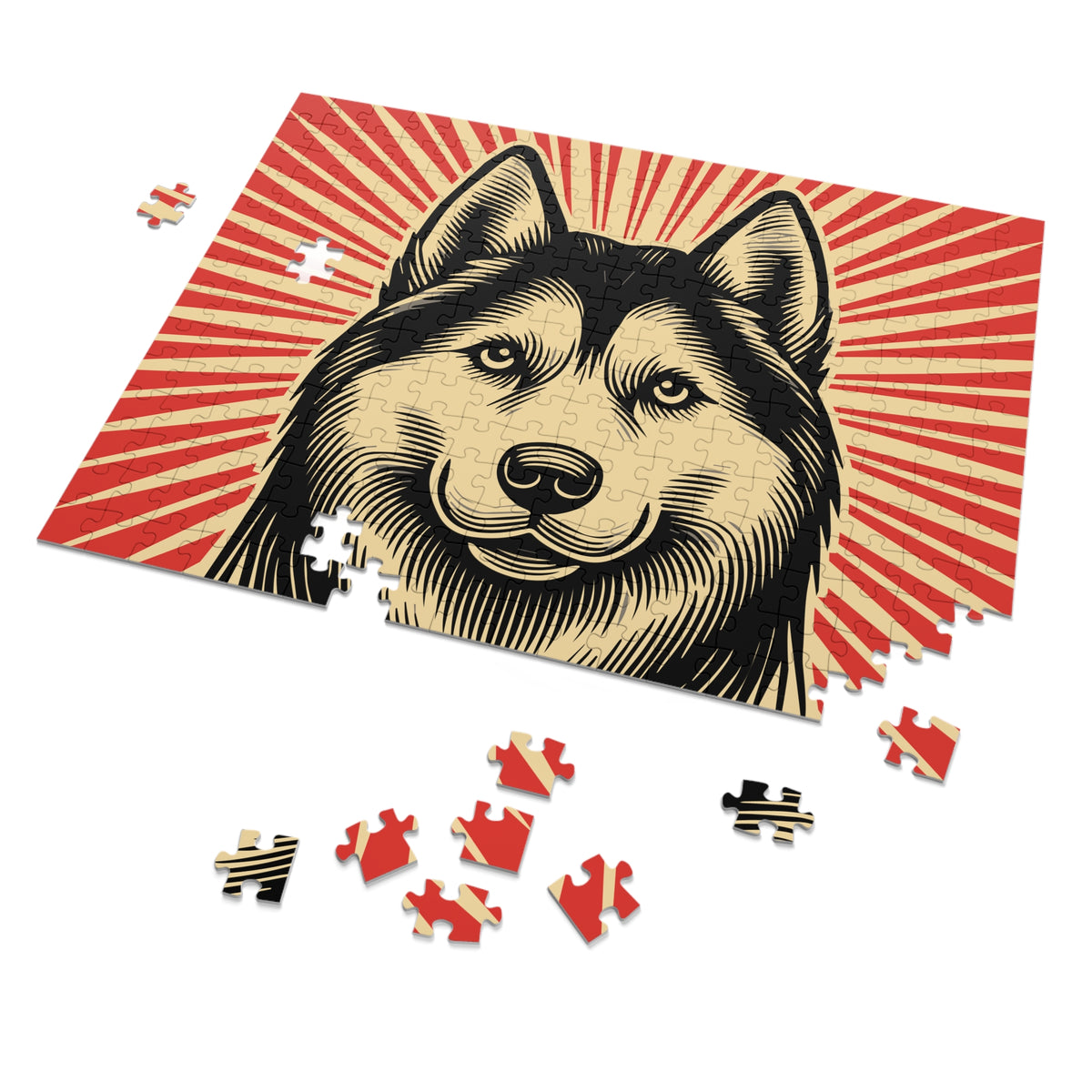 Siberian Husky Jigsaw Puzzle — view 2