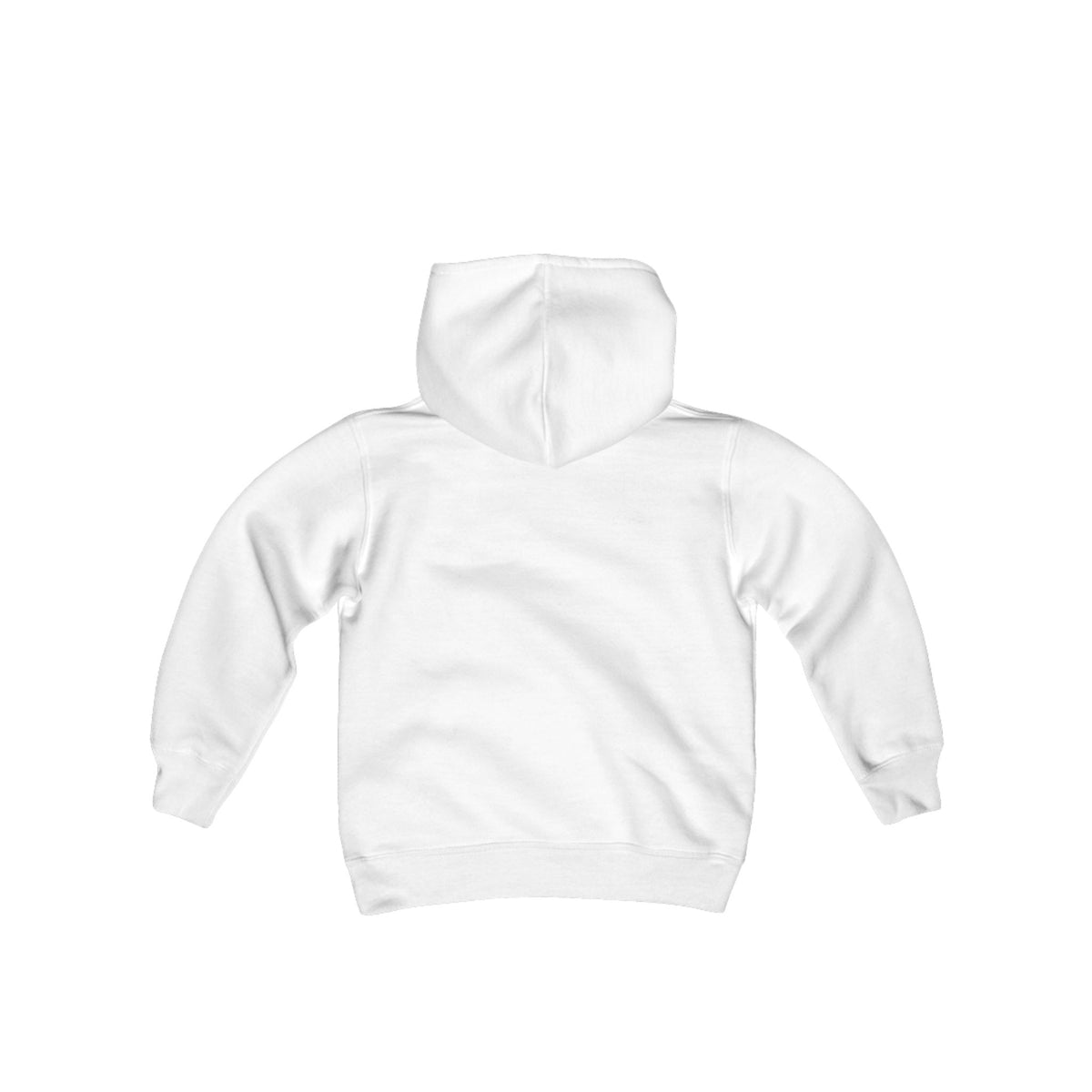 Affenpinscher badge art in a ring of red rays on a kids' hoodie