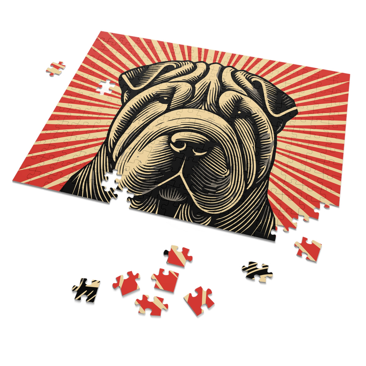 Chinese Shar-Pei Jigsaw Puzzle — view 2
