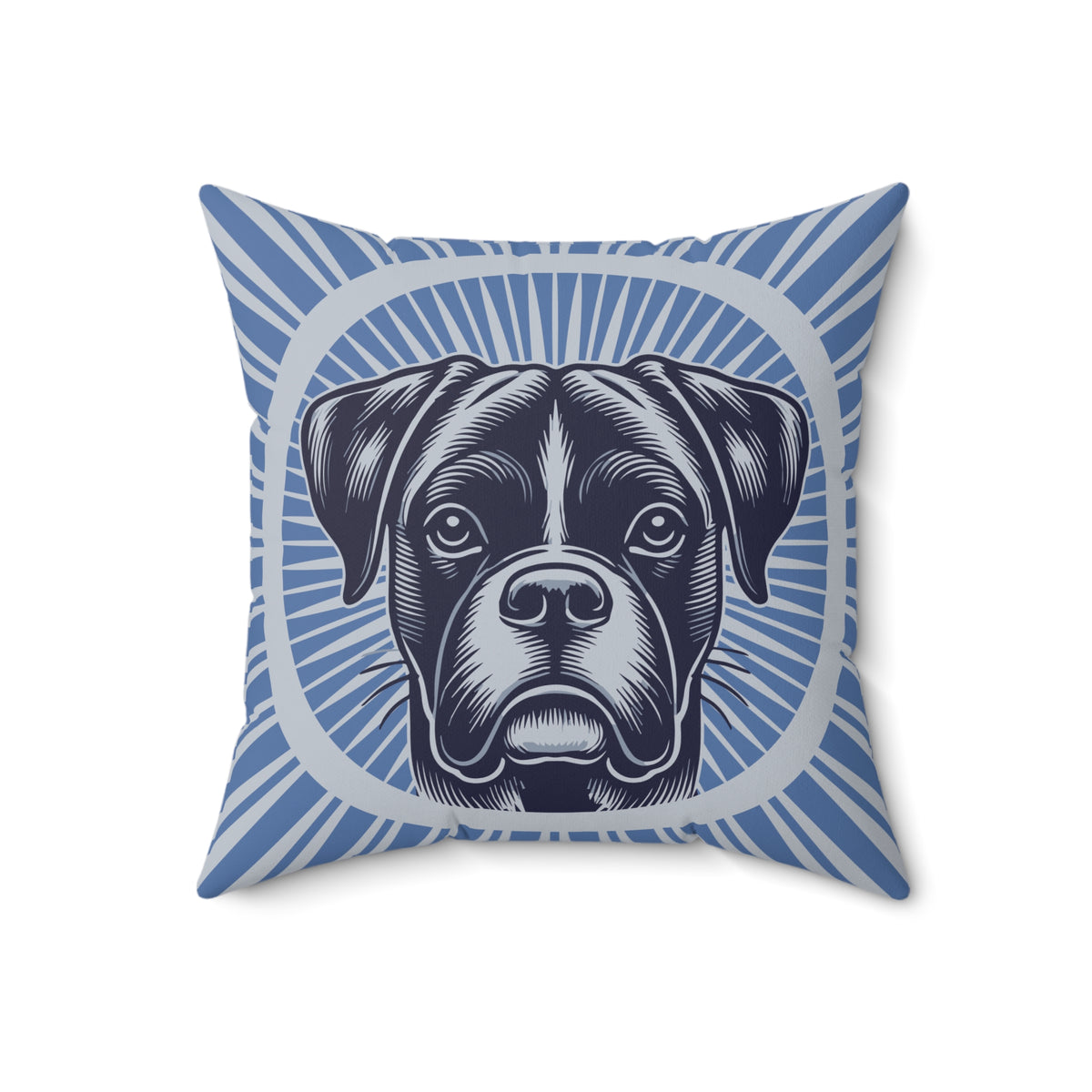 Boxer Pillow — 18" × 18"