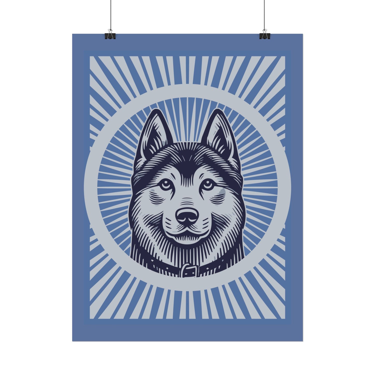 Norwegian Elkhound Art Print