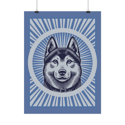 Norwegian Elkhound Art Print
