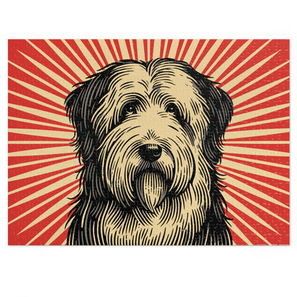 Old English Sheep Dog Jigsaw Puzzle