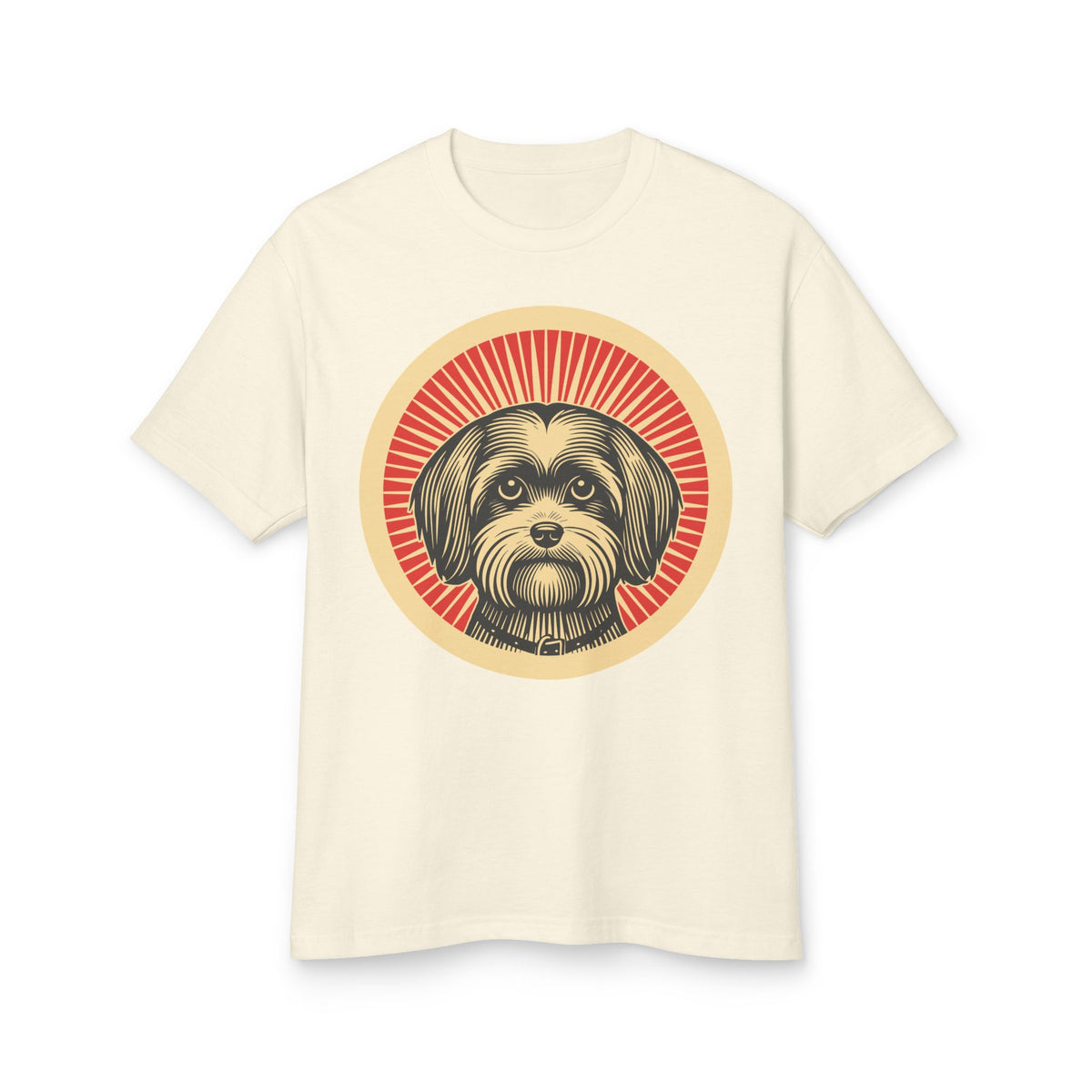 Havanese Heavyweight Tee — Faded Cream