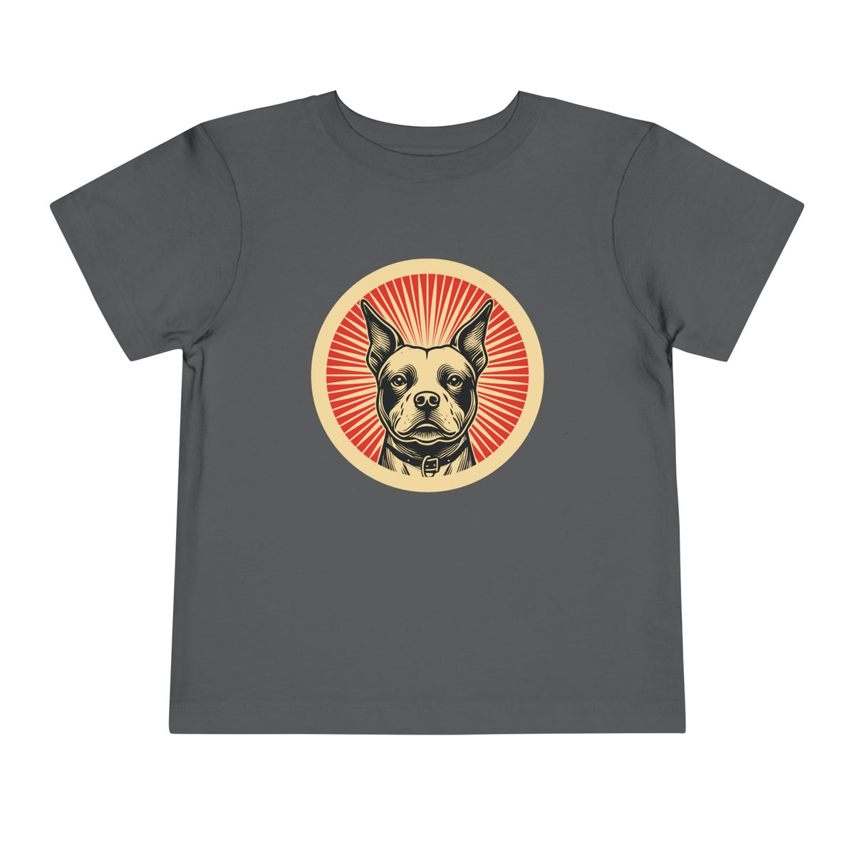 Staffordshire Bull Terrier Toddler Tee — Asphalt