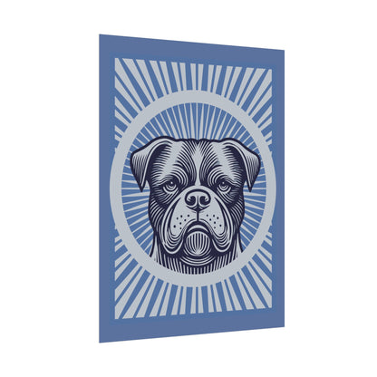 American Bulldog Art Print