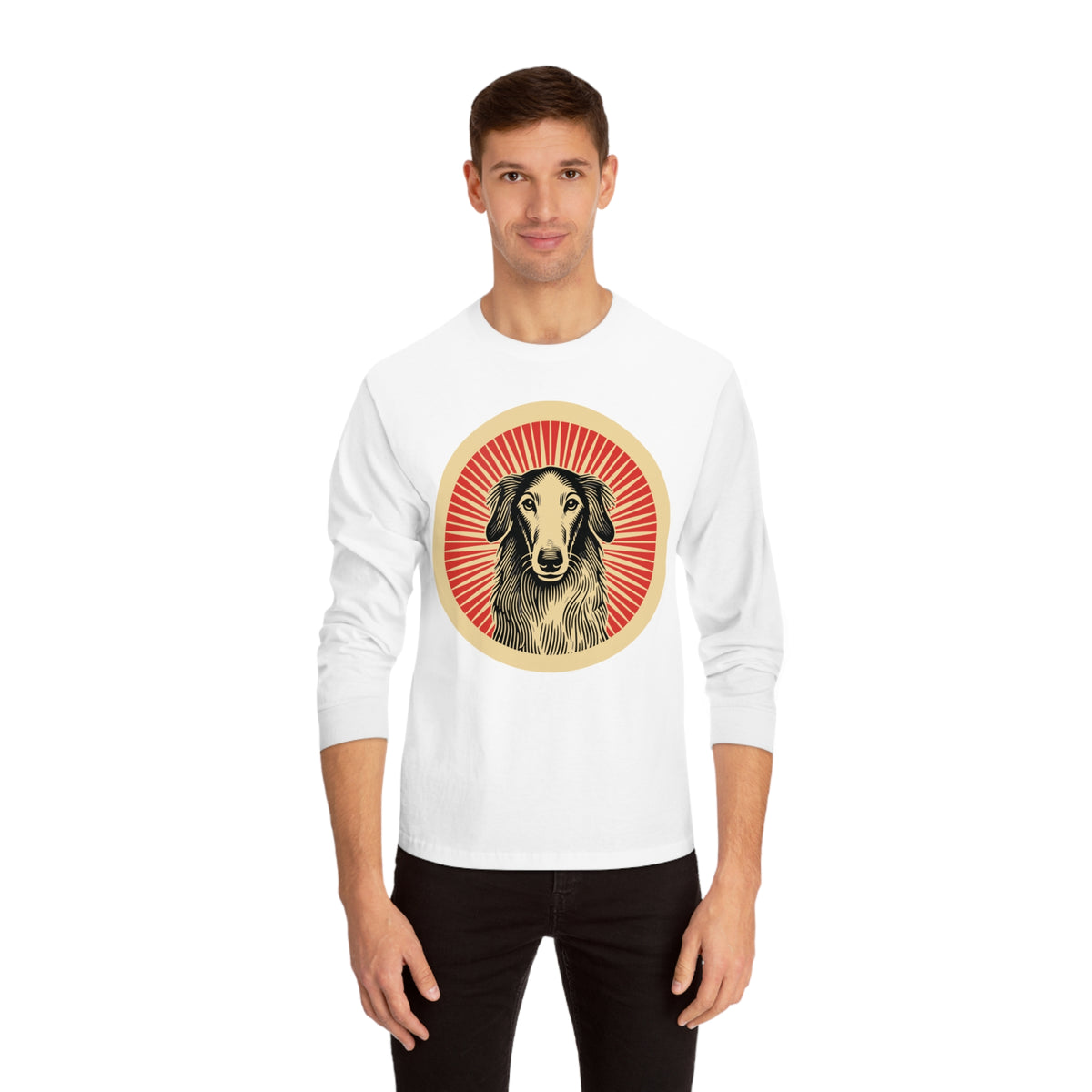 Borzoi Long Sleeve Tee — view 3
