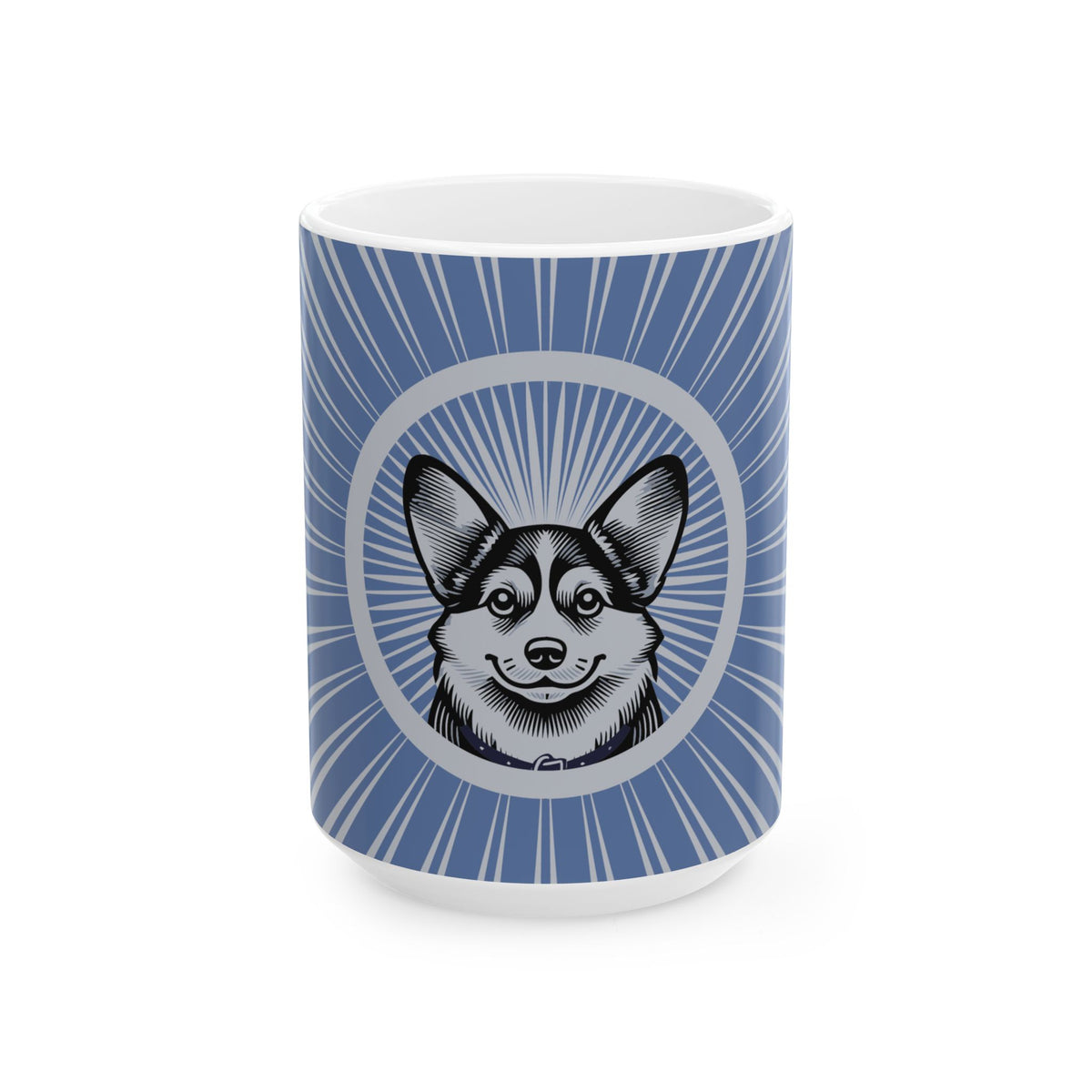 Pembroke Welsh Corgi Ceramic Mug — 15oz