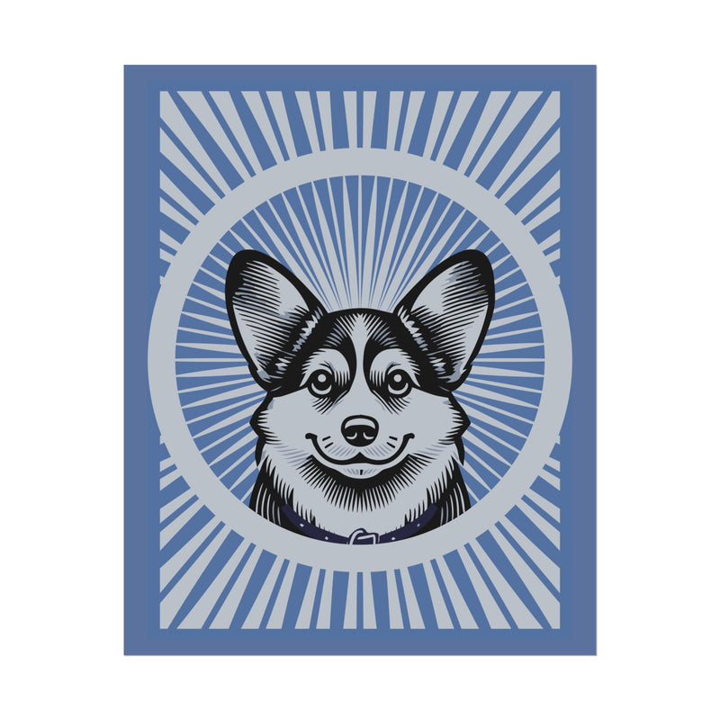 Pembroke Welsh Corgi Art Print