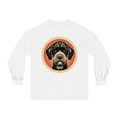 Boxerdoodle Long Sleeve Tee for Adults