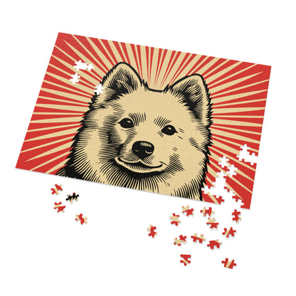 American Eskimo Dog Jigsaw Puzzle