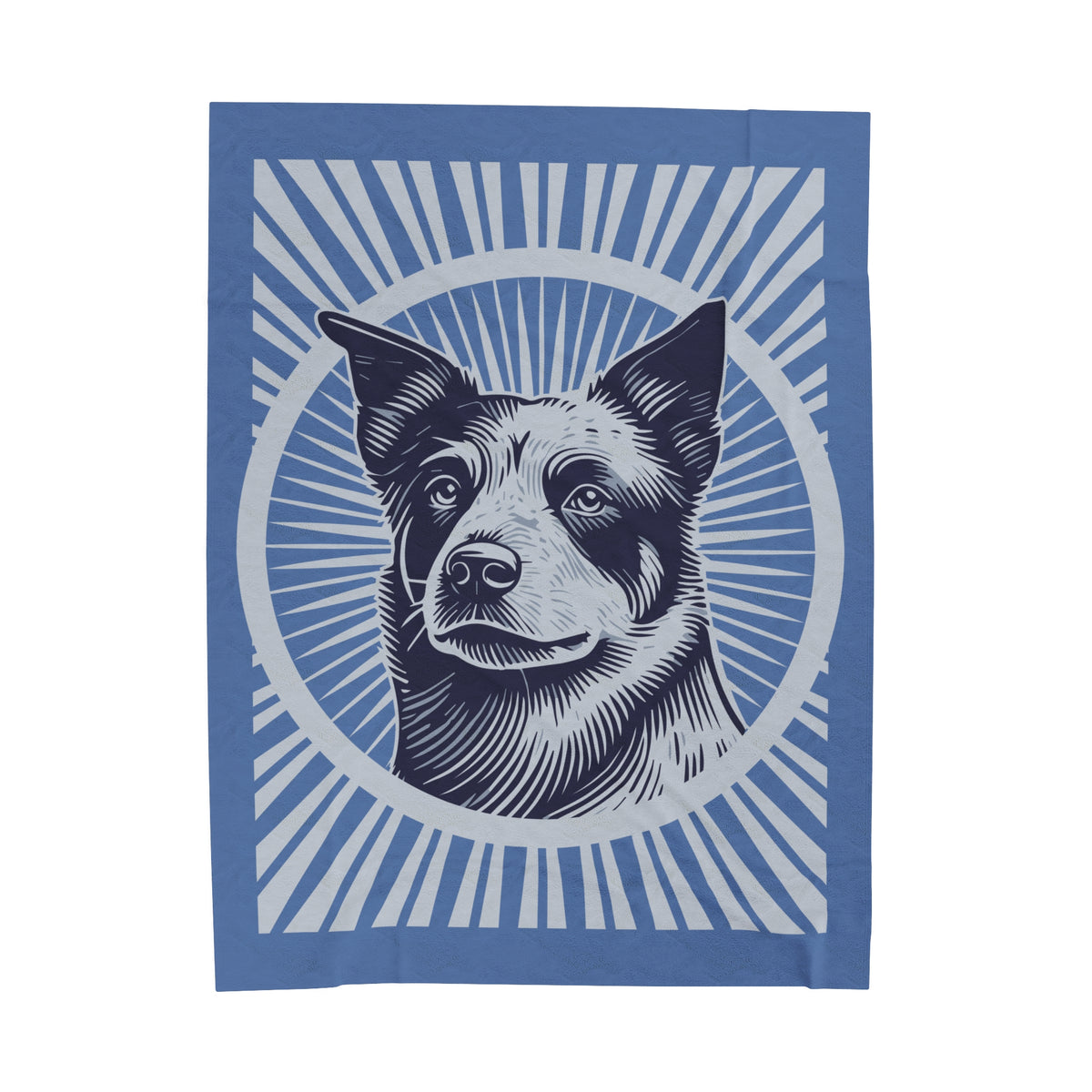 Australian Cattle Dog Blanket — 60" × 80"