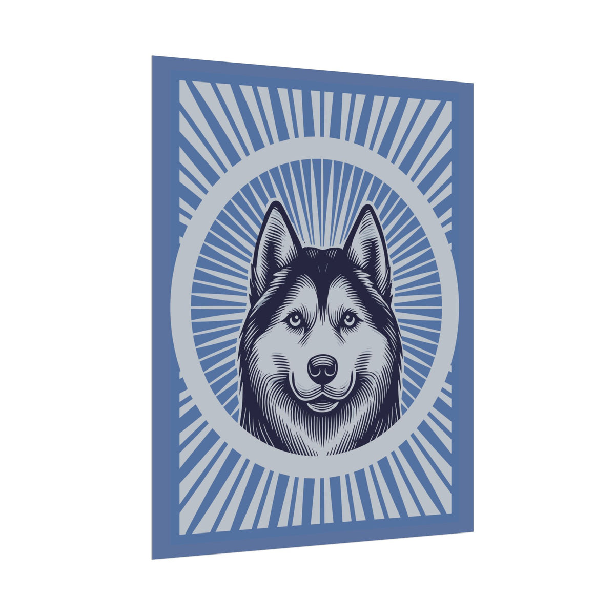 Siberian Husky Art Print — view 3