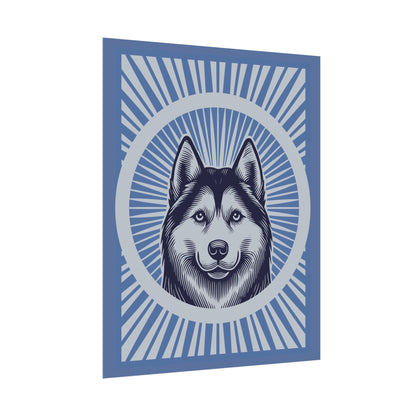 Siberian Husky Art Print