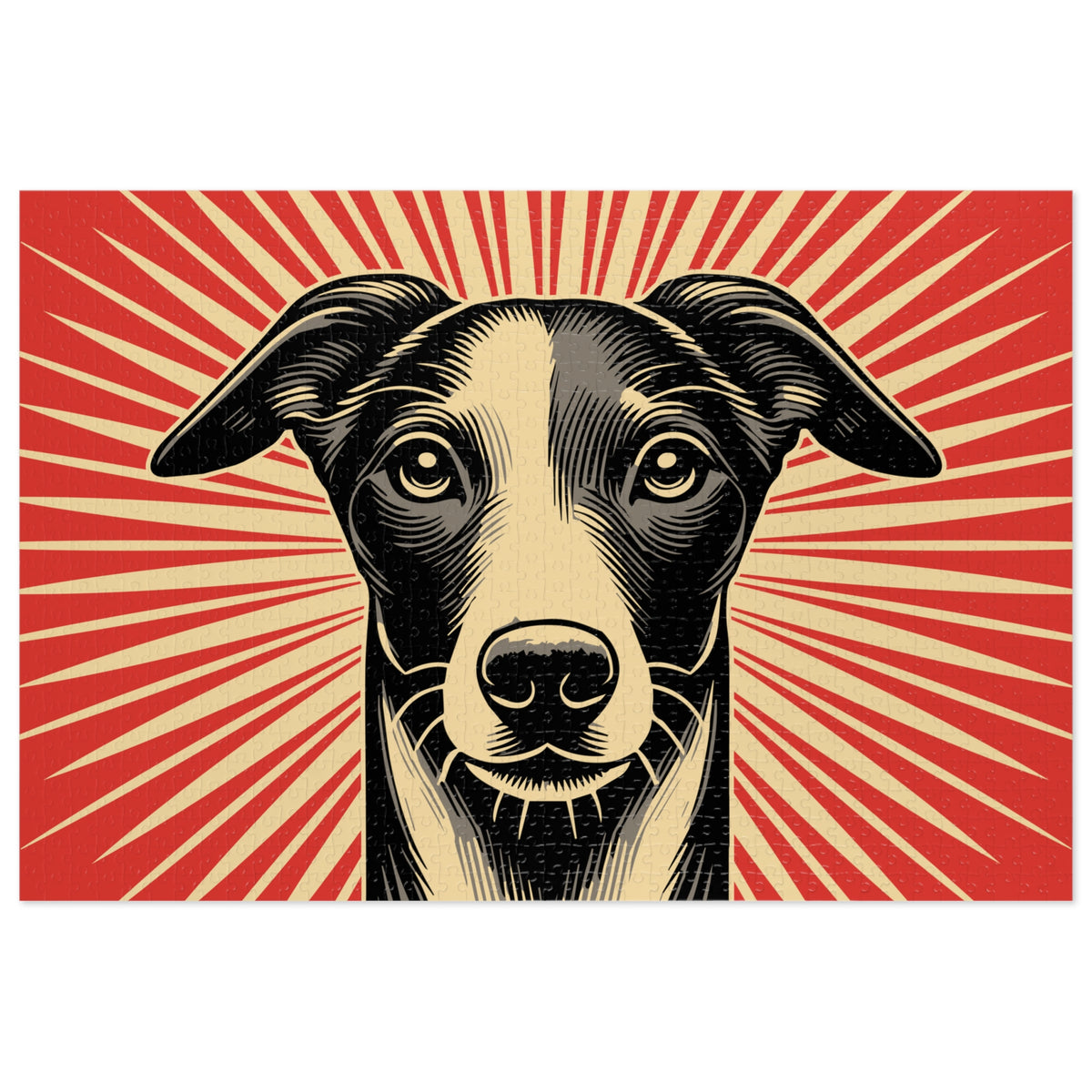 Whippet Jigsaw Puzzle — 29.25" × 19.75" (1000 pcs)
