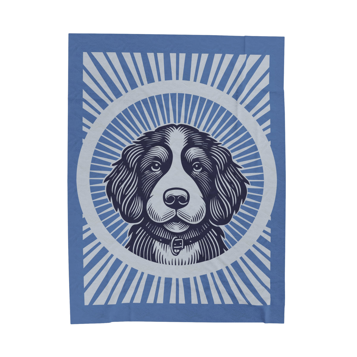Bernedoodle Blanket — 60" × 80"