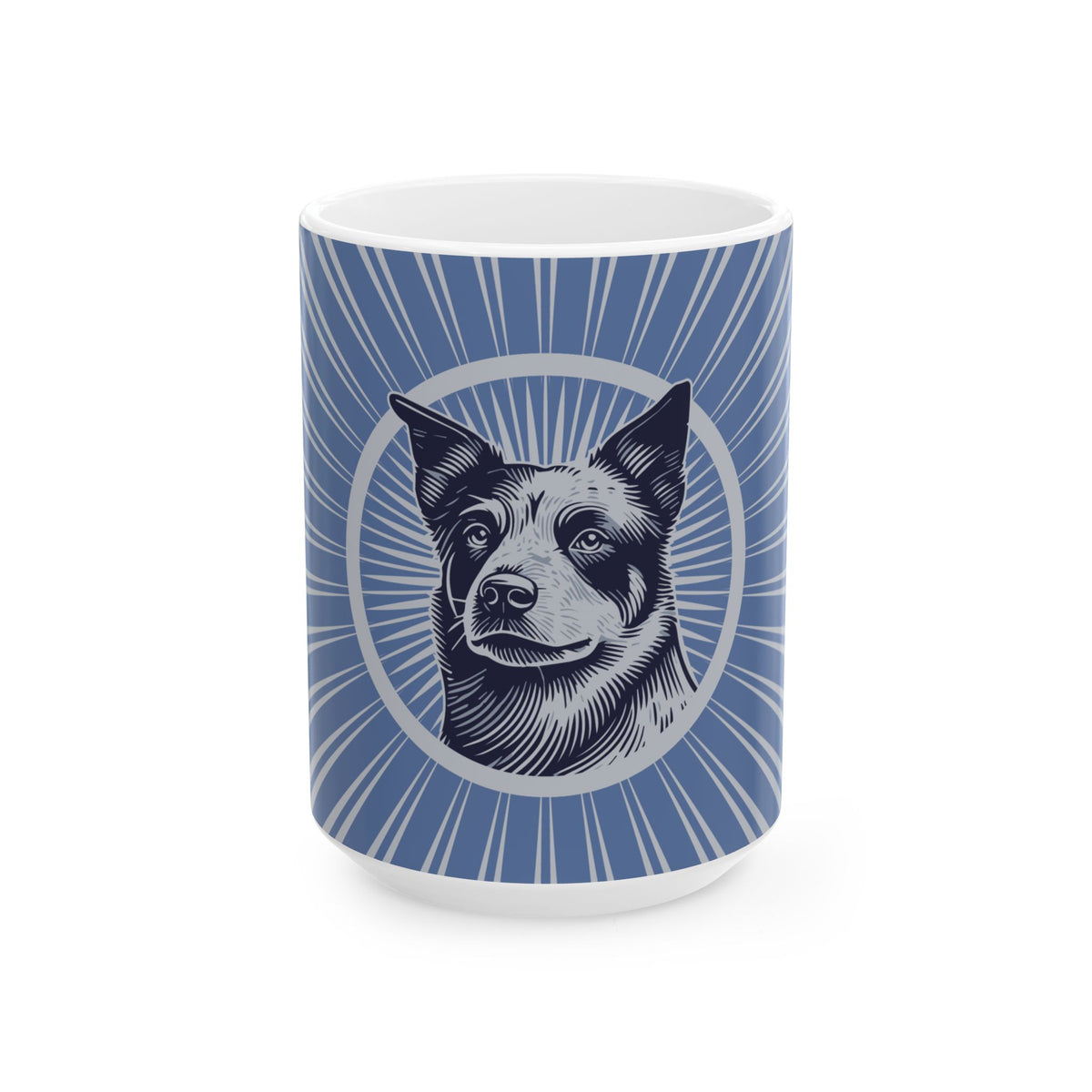 Australian Cattle Dog Ceramic Mug — 15oz