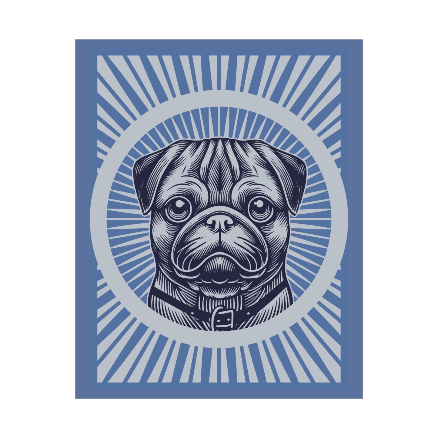 Pug Art Print