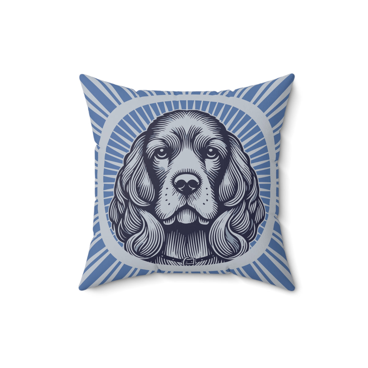 Cavalier King Charles Spaniel Pillow — 16" × 16"
