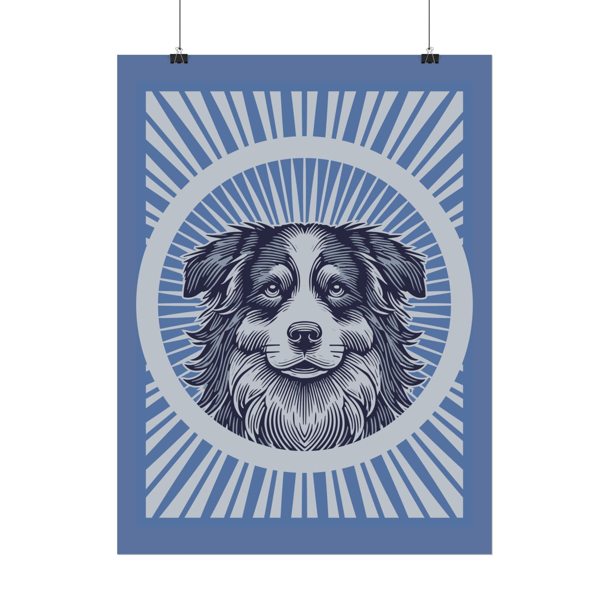 Border Collie Art Print — view 8