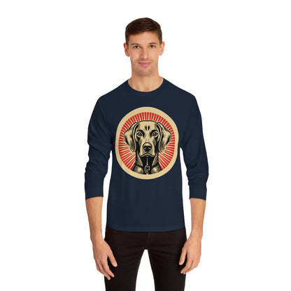 Weimaraner Long Sleeve Tee for Adults
