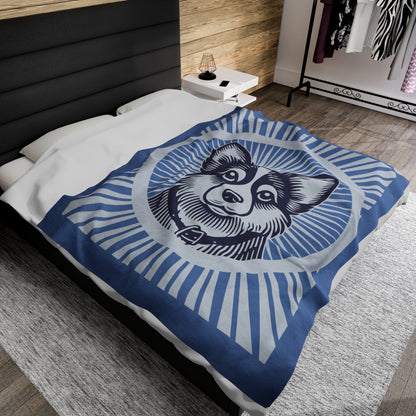 Corgipoo Blanket
