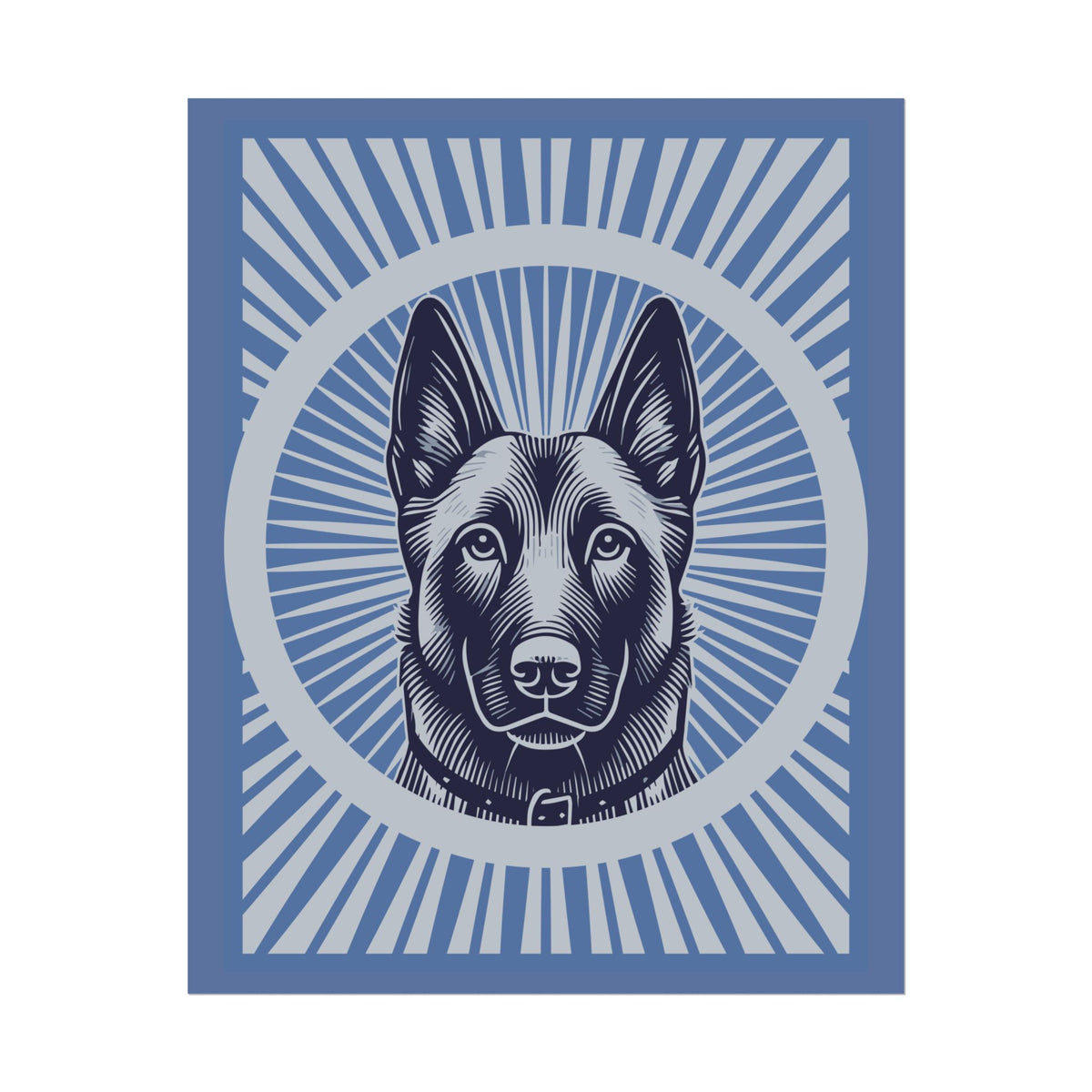 Belgian Malinois Art Print